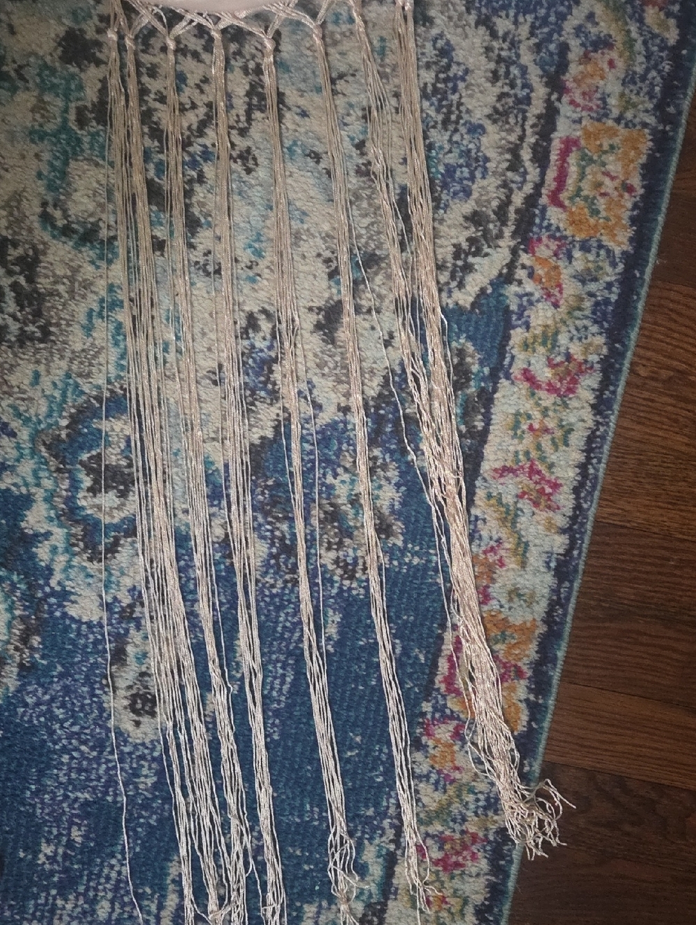 Nwt Satin Tassel Bag - Picture 3 of 4
